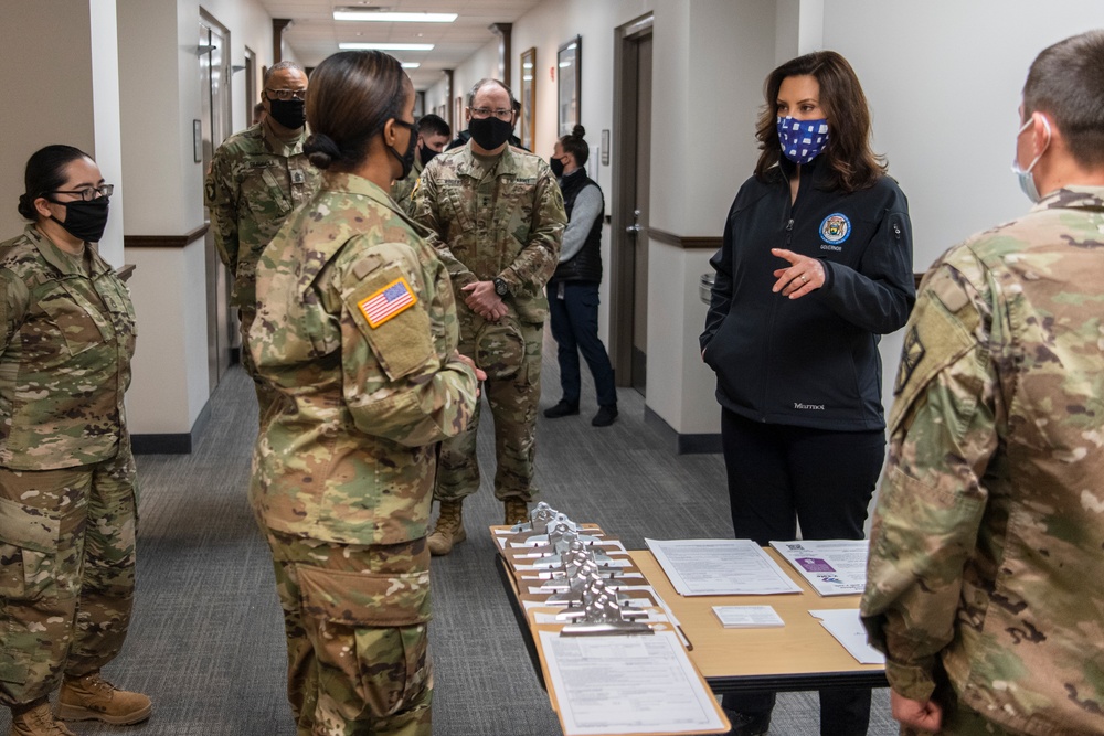 Governor Whitmer activates Michigan National Guard to ensure peace in Lansing.