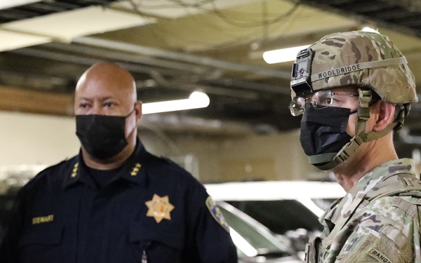 National Guard and CHP join to protect Capitol in Sacramento