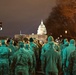 Nebraska and Pennsylvania National Guard Soldiers take the Special Police oath.