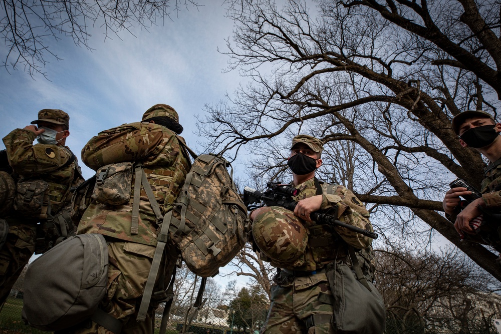 National Guard supports federal and District authorities