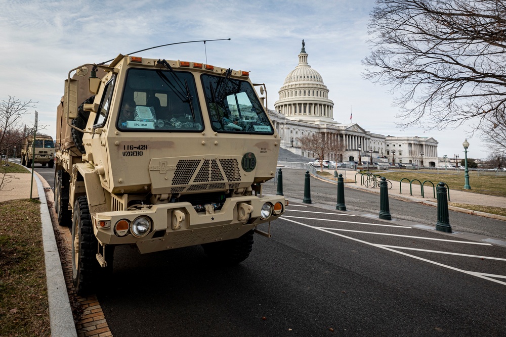 National Guard supports federal and District authorities