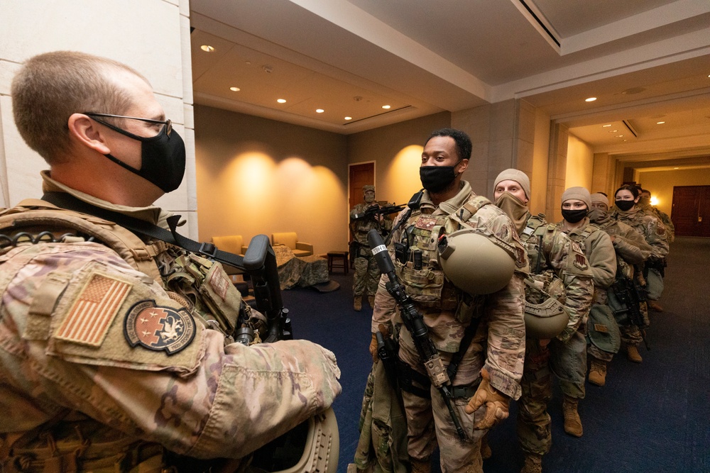 National Guard supports federal and District authorities