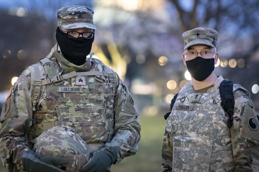 National Guard supports federal and District authorities