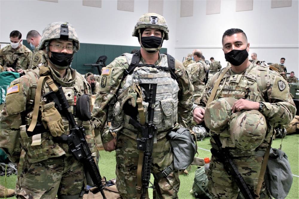 Cal Guard troops to support Presidential Inauguration 2021