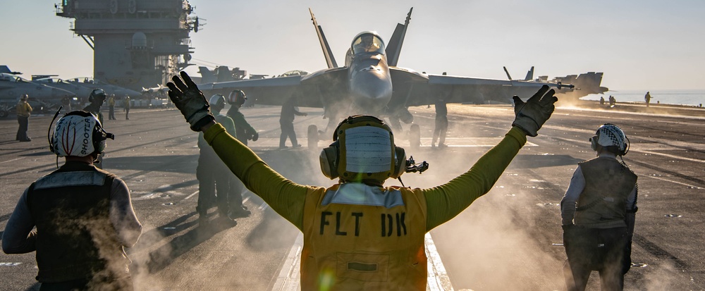 Nimitz conducts flight operations