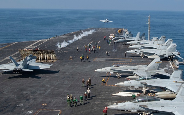 Nimitz Conducts Flight Ops