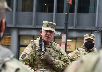Pa. acting adjutant general visits troops in Washington, D.C.