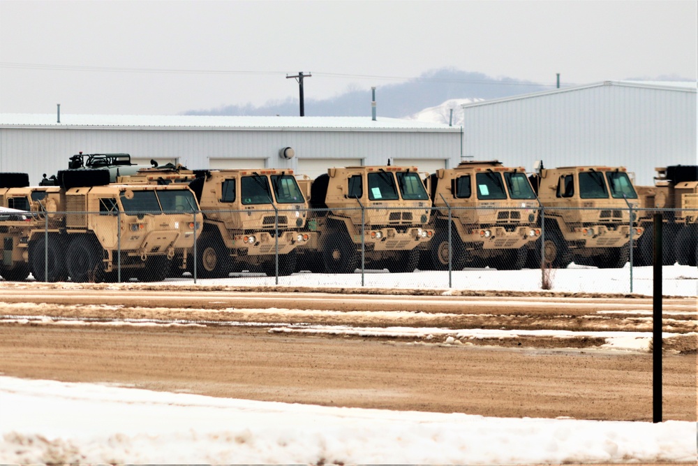January 2021 training operations at Fort McCoy