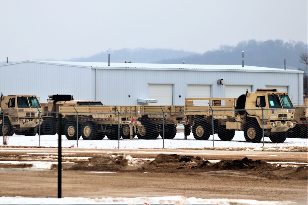 January 2021 training operations at Fort McCoy