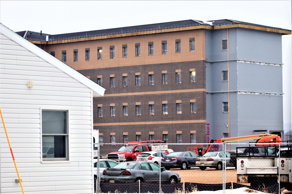 Construction of new, modern barracks building continues at Fort McCoy