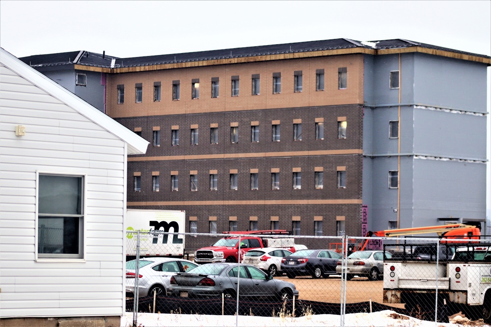 Construction of new, modern barracks building continues at Fort McCoy