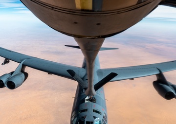 B-52 Stratofortress flies over U.S. Central Command