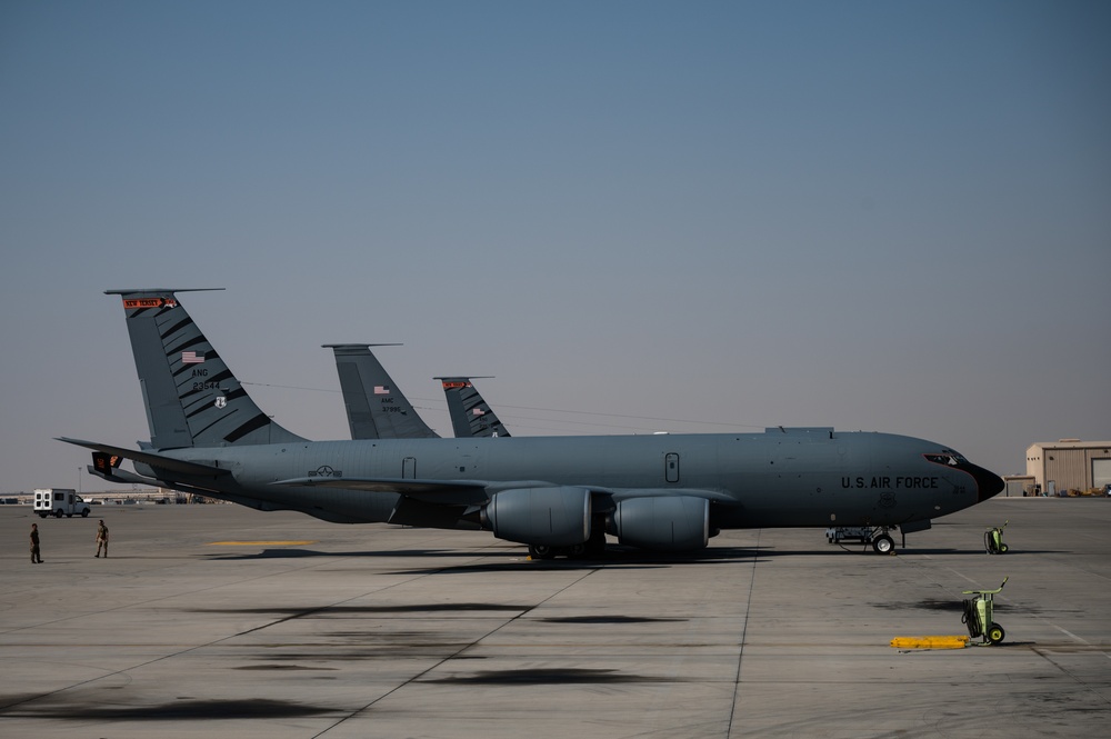 Bomber task force flying through CENTCOM