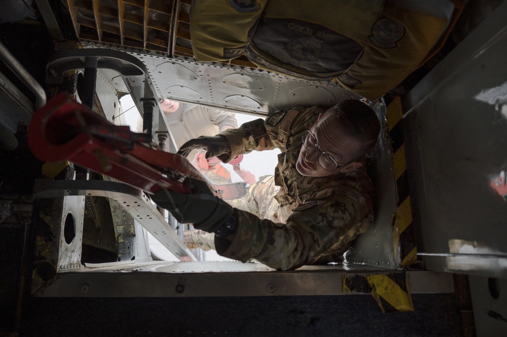 Bomber task force flying through CENTCOM