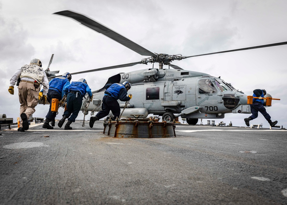 John S. McCain conducts Flight Operations