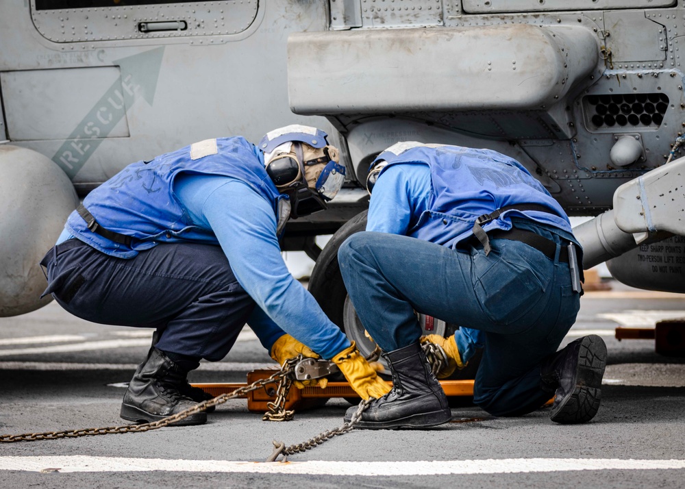 John S. McCain conducts Flight Operations