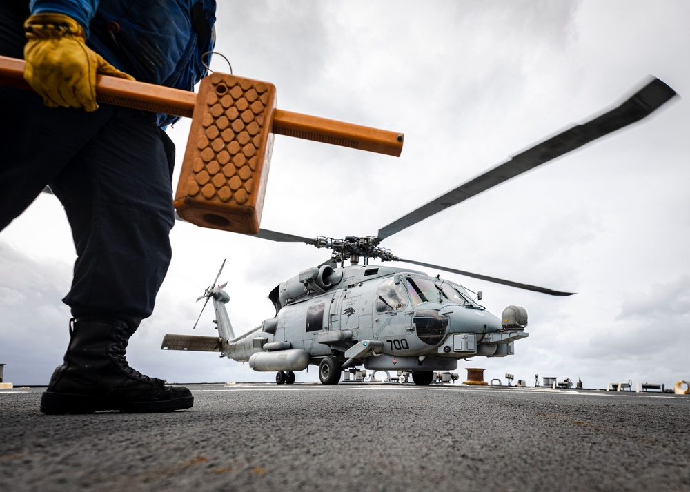 John S. McCain conducts Flight Operations