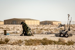 379th ESFS and EOD team up for counter UAS training