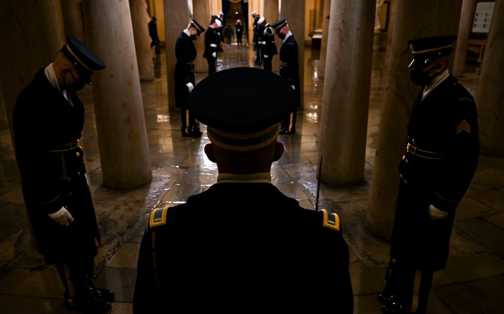 Rehearsal for the 59th Presidential Inauguration