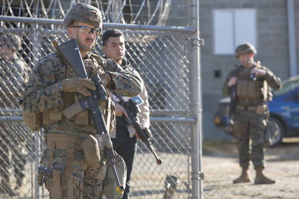 Marine Corps Security Forces Regiment, Charlie FAST Company, 5th Platoon, Conducts Mission Readiness Exercise