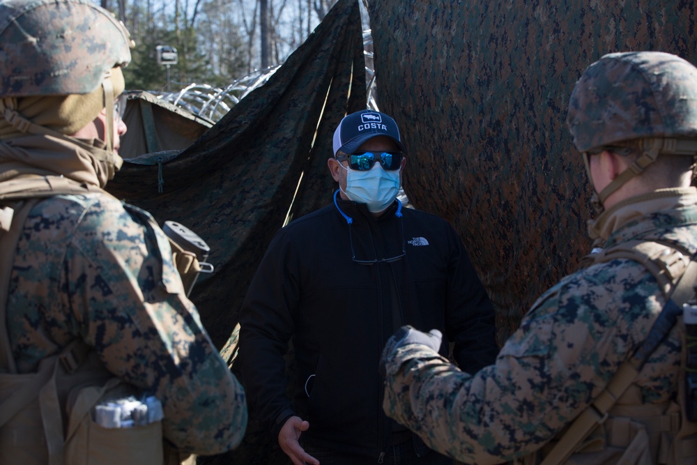 Marine Corps Security Forces Regiment, Charlie FAST Company, 5th Platoon, Conducts Mission Readiness Exercise