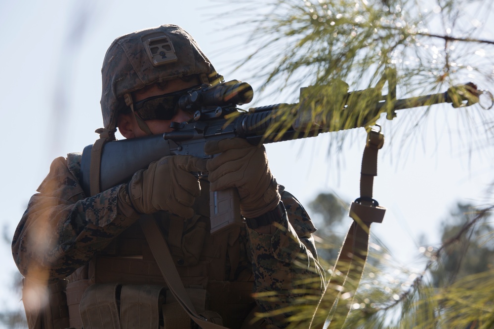 Marine Corps Security Forces Regiment, Charlie FAST Company, 5th Platoon, Conducts Mission Readiness Exercise
