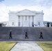 Wreath laying ceremony rehearsal