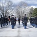 Wreath laying ceremony rehearsal