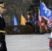 Wreath laying ceremony rehearsal
