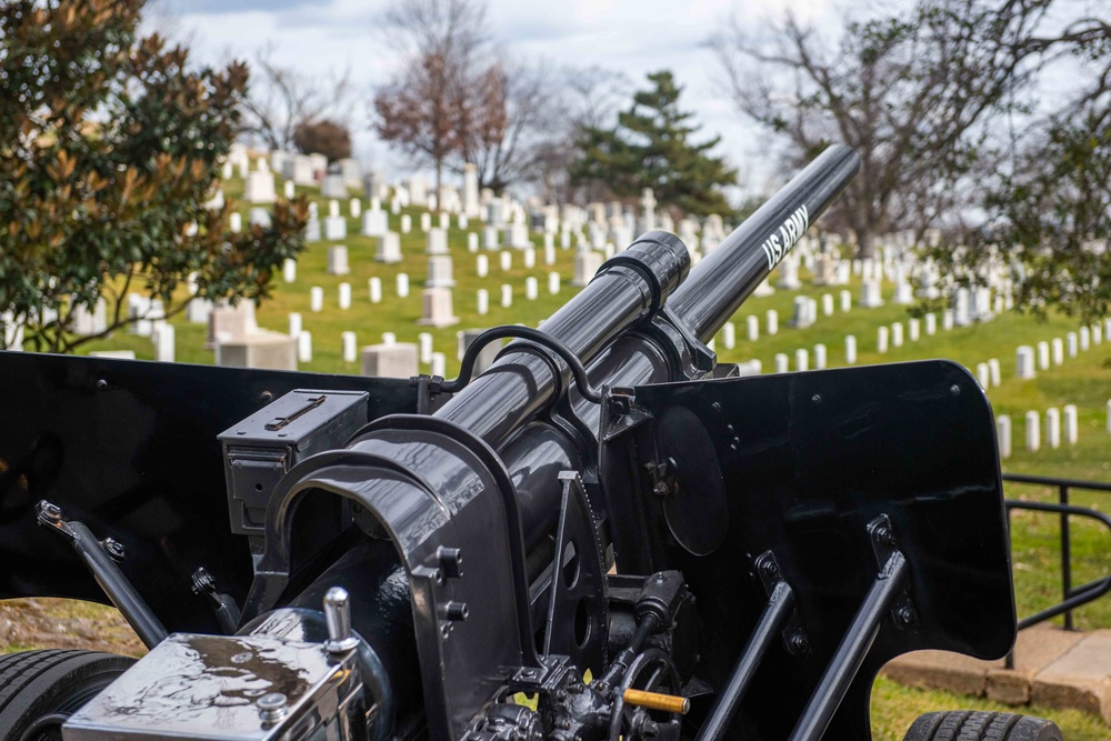 Presidential Salute Battery in ANC