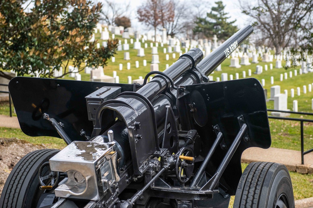 Presidential Salute Battery in ANC