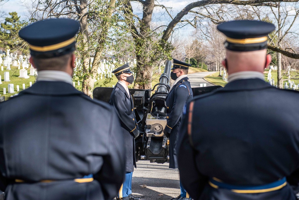 Presidential Salute Battery in ANC