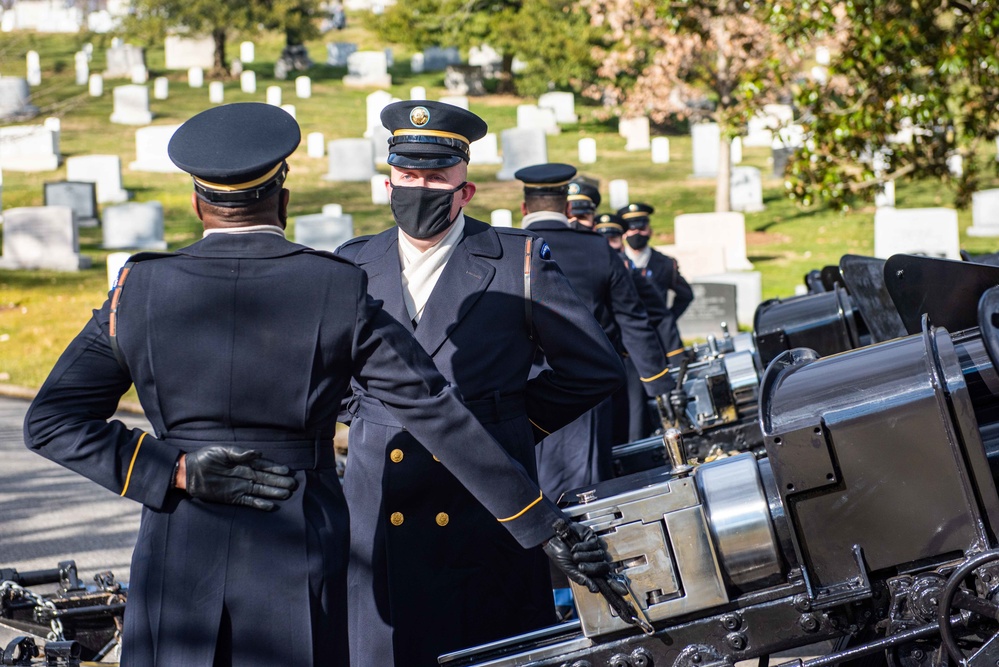 Presidential Salute Battery in ANC