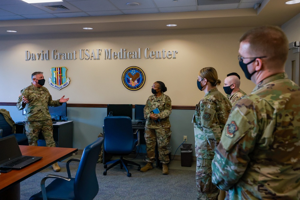 Maj. Gen. John King receives the COVID-19 Vaccine