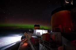 Coast Guard Cutter Polar Star Arctic West Winter 2021