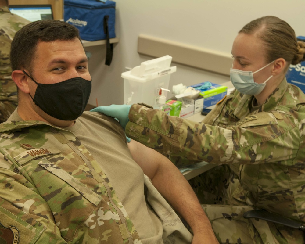 43 AMOG Leadership Receives COVID Vaccine