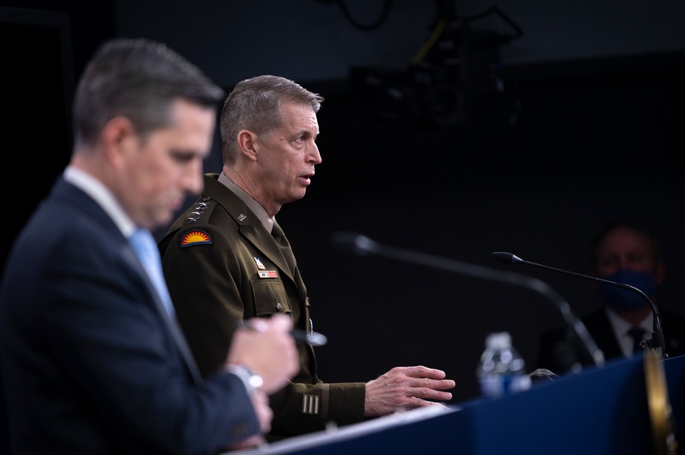 Pentagon Holds Briefing About Transition Activities