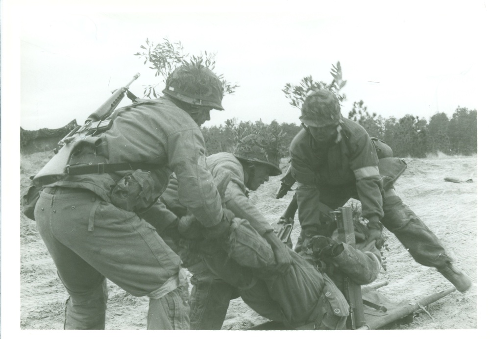 5th Infantry Division Soldiers conducting field causality trainingat Fort Polk, LA. Soldiers conducting field causality trainingat Fort Polk, LA.