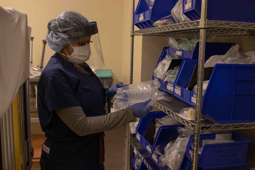 U.S. Air Force medical personnel work alongside Adventist Health Lodi Memorial hospital staff