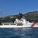 USCGC Resolute anchored in Haiti