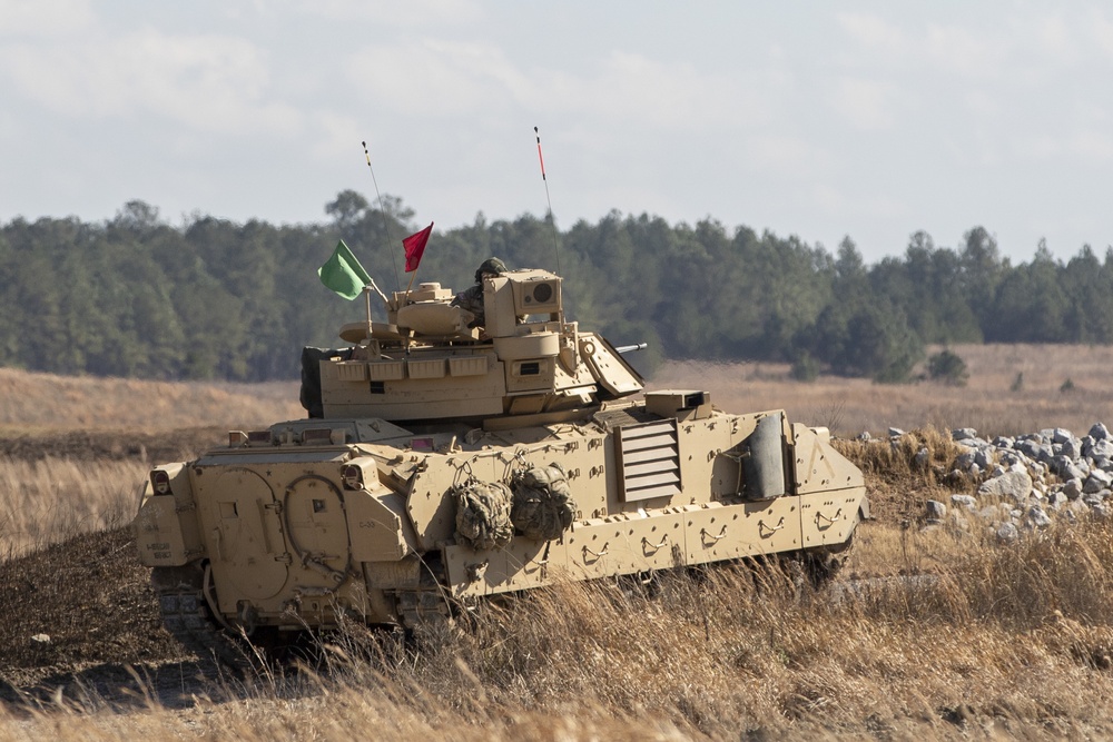 Eagle Battalion OC/Ts provide overwatch at Camp Shelby