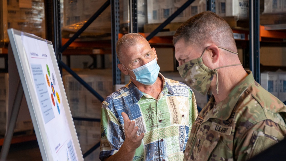 402nd Army Field Support Brigade showcases readiness during ASC CG visit