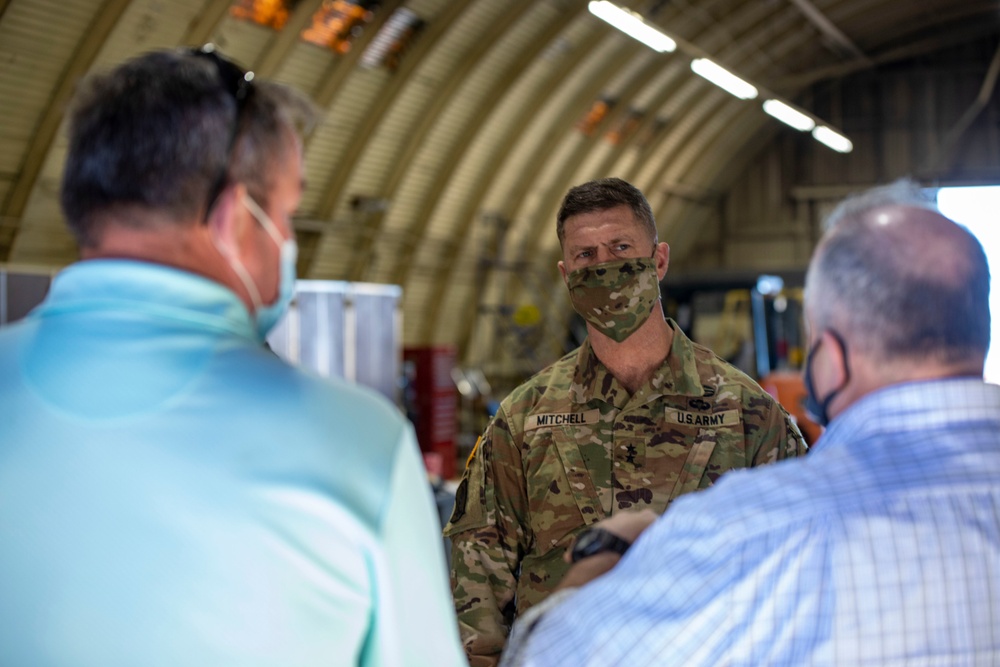 402nd Army Field Support Brigade showcases readiness during ASC CG visit