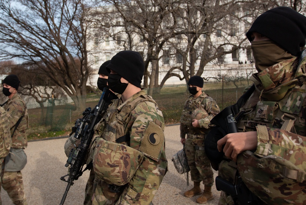 3-116th Infantry Soldiers prepare for duty in Washington, D.C.