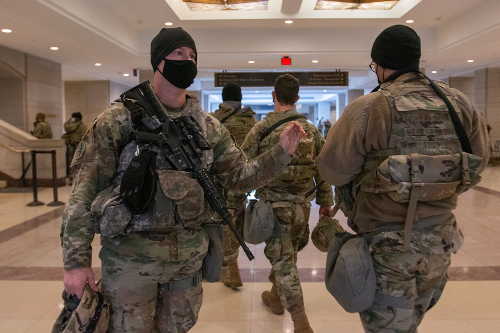 3-116th Infantry Soldiers prepare for duty in Washington, D.C.