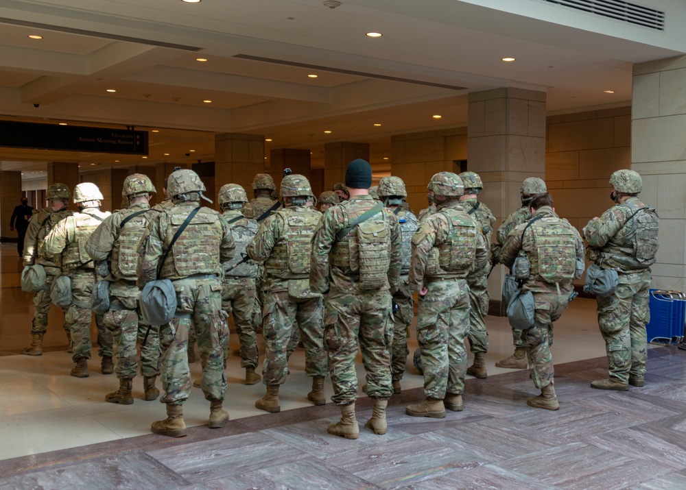 3-116th Soldiers prepare to stand guard in D.C.