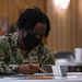 U.S. Navy Sailors Take E-7 Exam