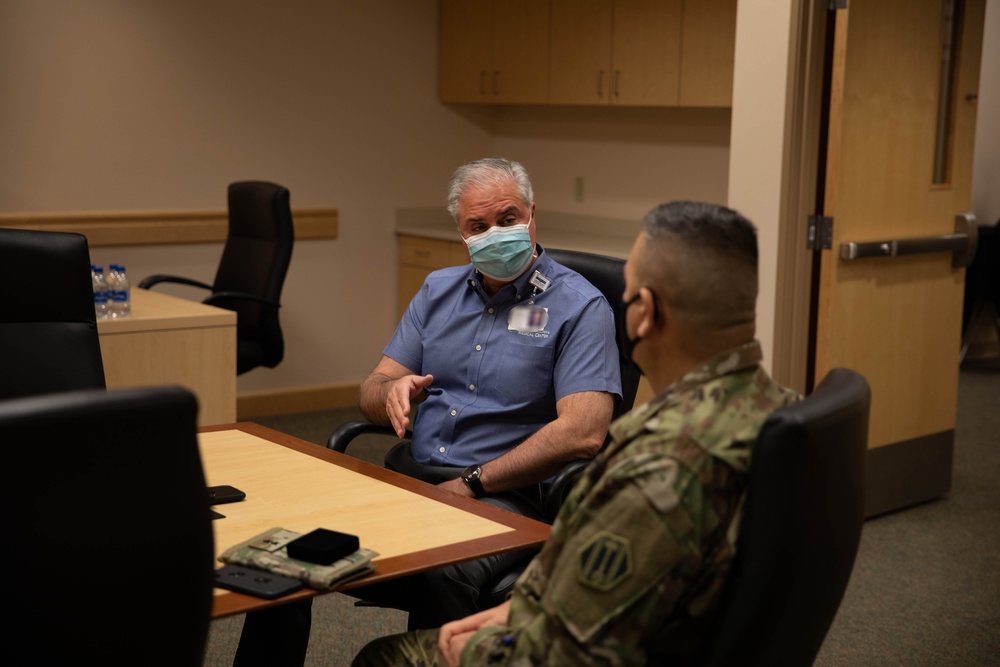 Task Force 46 leadership visit YRMC