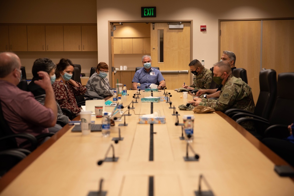 Task Force 46 leadership visit YRMC