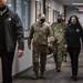 Governor Whitmer tours a vaccine site for Michigan National Guardsman